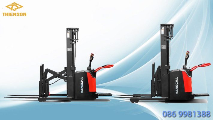 Xe nâng tay điện cao 1.6 tấn dòng Reach Fork giá rẻ