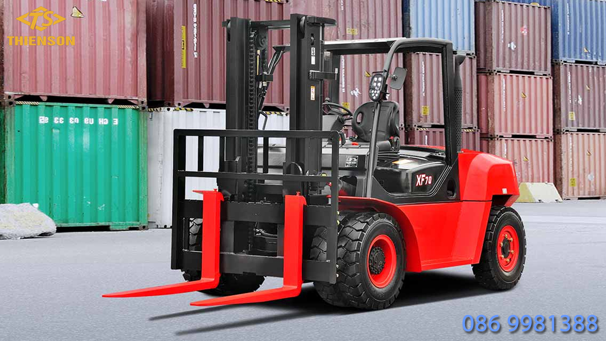 Xe nâng dầu 7 tấn dòng XF